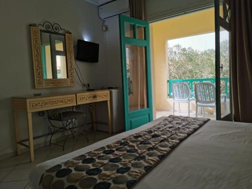 Hotel Diar Yassine客房内的一张或多张床位