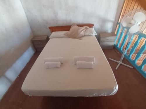 Pension El Torreon客房内的一张或多张床位