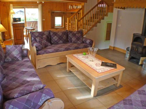 Chalet Samoëns, 8 pièces, 14 personnes - FR-1-629-1的休息区