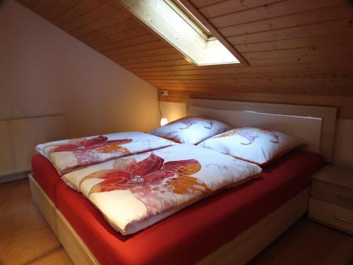 Ferienoase ENGEL客房内的一张或多张床位