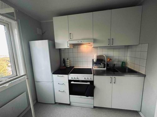 Appartement on budget in oslo!的厨房或小厨房