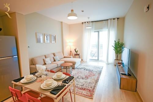 Champagne pink Apartment - Yas Island平面图