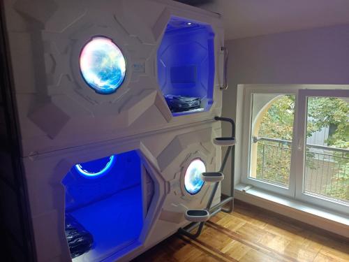 panda Victor Space Capsule Hostel