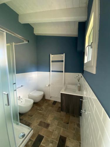 RoncovetroFuoridicampo的一间带卫生间和水槽的浴室