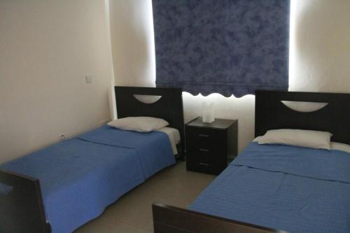 马里海岸别墅酒店客房内的一张或多张床位