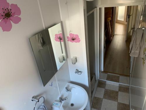 韦克斯福德Seventy Eight的一间带水槽和镜子的浴室