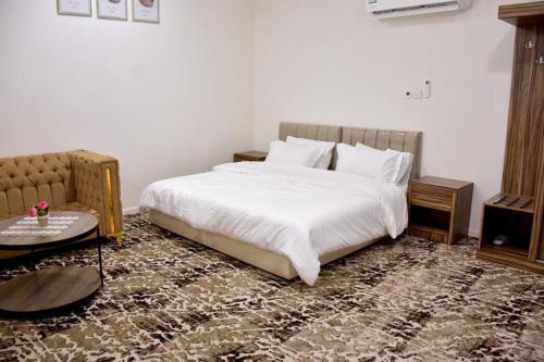 فندق نجران ول ان客房内的一张或多张床位