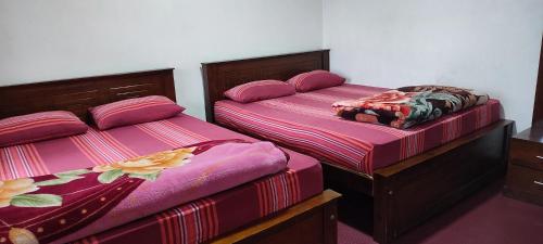 GREENISH INN (ROOMS)客房内的一张或多张床位