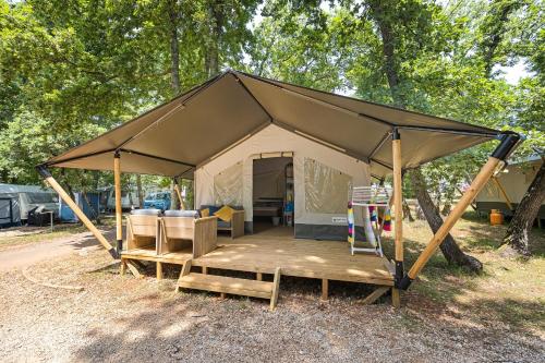 Easyatent Safari tent Park Umag平面图