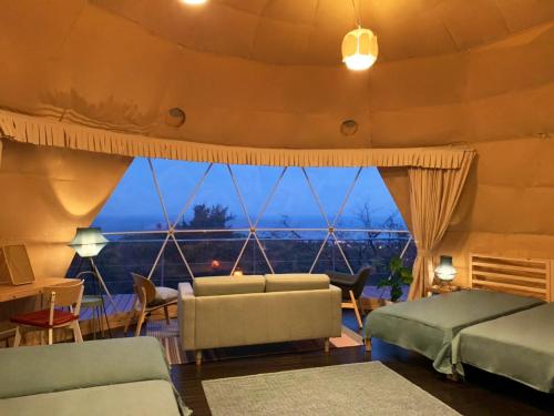 Izu coco dome tent Ⅾ - Vacation STAY 90004v的休息区