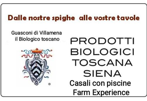 Villa Podere Cartaio Bio Estate Pool AirC的证书、奖牌、标识或其他文件
