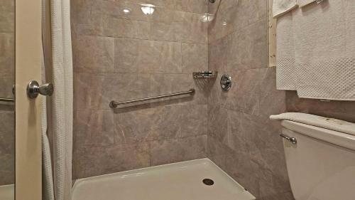 恩尼斯埃尼斯品质酒店的带淋浴和卫生间的浴室