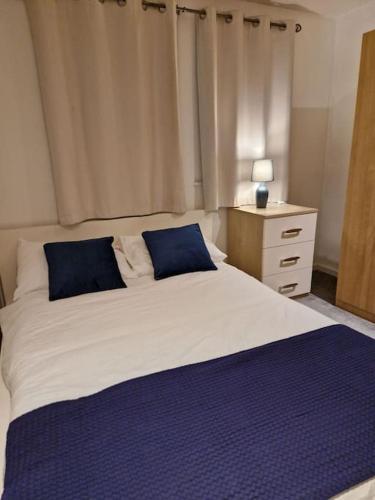 Salford Quays Apartment, perfect location客房内的一张或多张床位