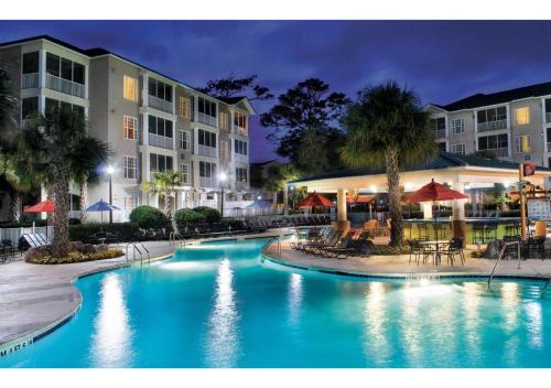 Myrtle Beach - Deluxe Studio Villa Retreat Resort - Special Offer Reserve Now!内部或周边的泳池