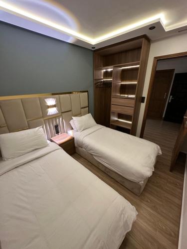 Centrico Tanger Idrissia 3客房内的一张或多张床位