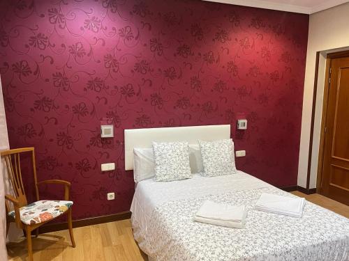 Hostal New Dream Madrid客房内的一张或多张床位