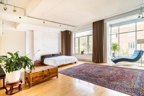 蒙特利尔MileEnd - Huge Bright & Modern Loft Suite - KingBed的相册照片