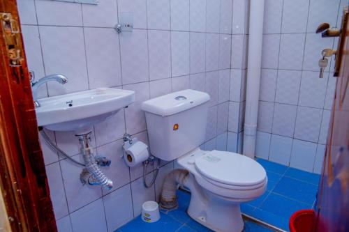 KisiiIT IS WELL HOMES的一间带卫生间和水槽的浴室