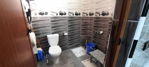 达赫拉Dar Salam的一间小浴室,内设卫生间