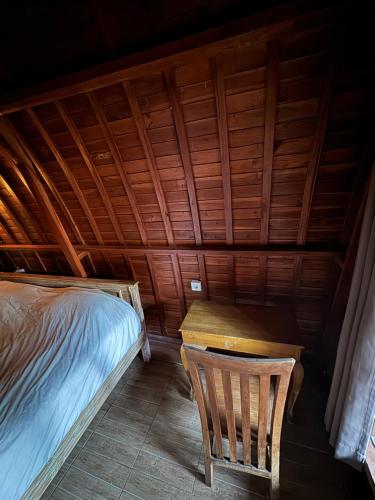 Seseh Cabin Villa客房内的一张或多张床位