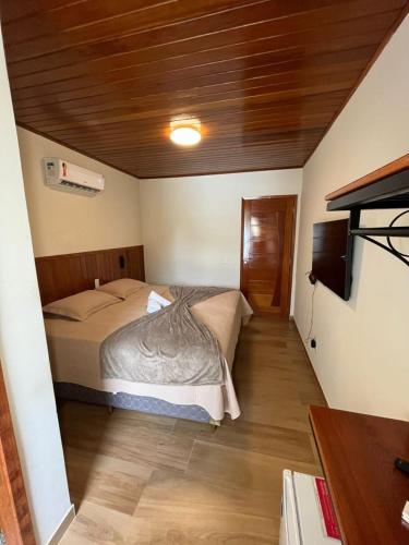 Guarapari Park客房内的一张或多张床位
