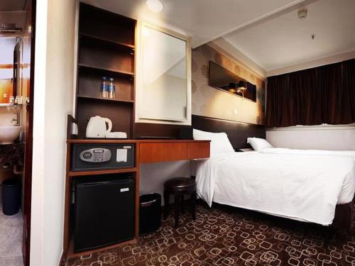 泛达太子酒店客房内的一张或多张床位