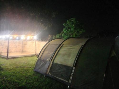 Camping at Akagera guide's House
