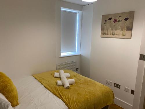 Private Rooms in Euston, Central London (135)客房内的一张或多张床位