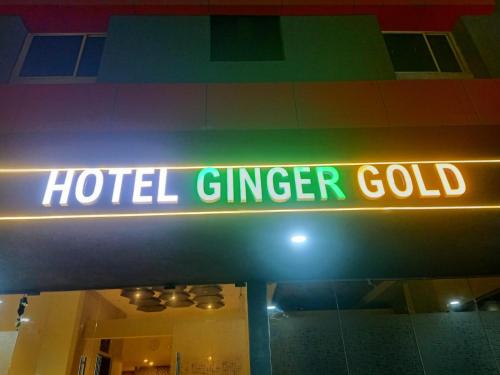 浦那HOTEL GINGER GOLD的生姜金 ⁇ 虹标志