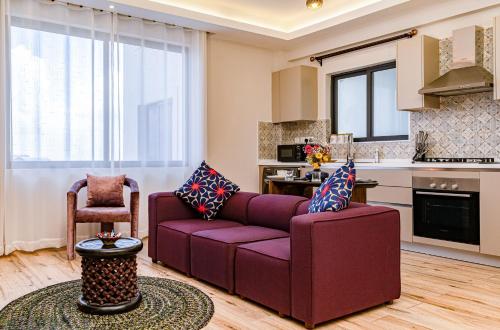 Elite One Bedroom Apartment,Swimming pool, gym, workspace ,Wonderiss Homes close proximity to GTC, JW Mariott and Kempinski