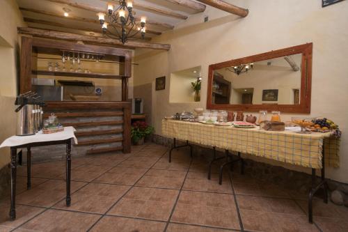 Refugio Andino餐厅或其他用餐的地方