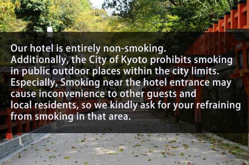 京都THE GENERAL KYOTO Bukkouji Shinmachi的读到我们酒店完全是正向北投掷新奇的标志