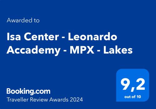 塞斯托卡伦德Isa Center - Leonardo Accademy - MXP - Lakes的华达中心学院类似网页的屏幕