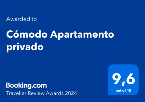 特古西加尔巴Cómodo Apartamento privado的蓝色长方形,写有冠状动脉血和冠状动脉血的词