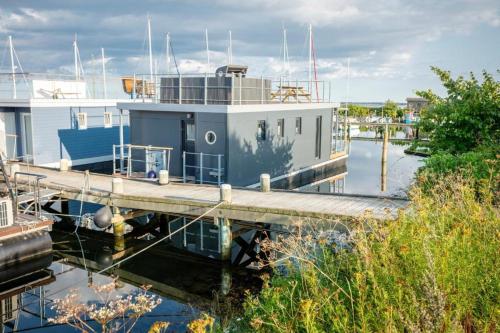 Hausboot Rán mit Dachterrasse in Kragenæs auf Lolland/DK平面图