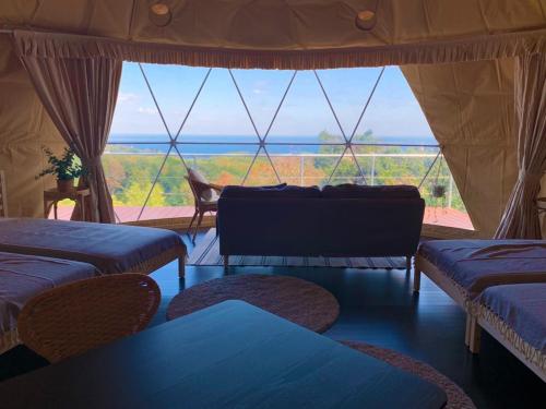 Izu coco dome tent C - Vacation STAY 87884v的休息区
