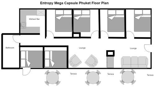 Entropy Apartment Hotel平面图