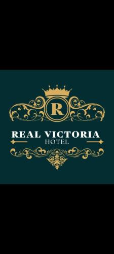 伊洛REAL VICTORIA的真正的维多利亚酒店的标志