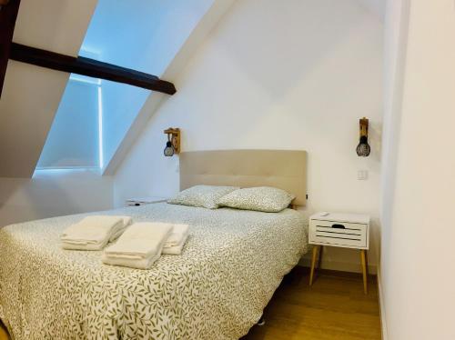 Quinta Lourenca - Vila do Conde客房内的一张或多张床位