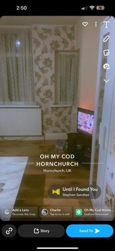 HornchurchFor your care的卧室网站的截图