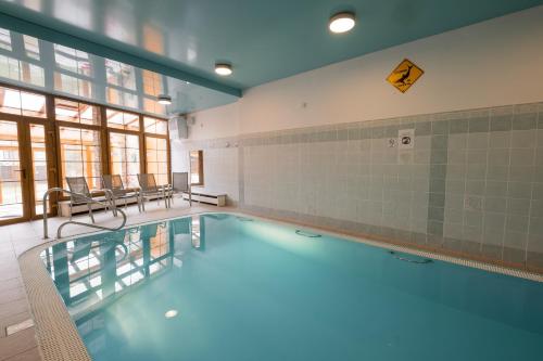 弗林布尔克玛谢特酒店的一座大型游泳池,