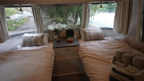 Riverside Glamping Nuts - Vacation STAY 84737v的休息区