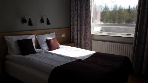 瓦拉斯卡尔夫酒店客房内的一张或多张床位