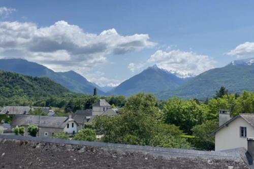 山景或在公寓看到的山景