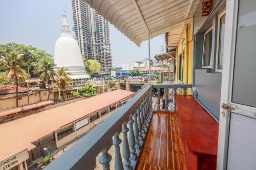 科伦坡Regent Residencies - Colombo的市景阳台