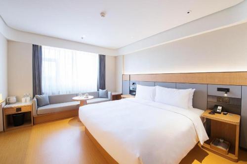 Ji Hotel Changchun Xi'an Avenue客房内的一张或多张床位
