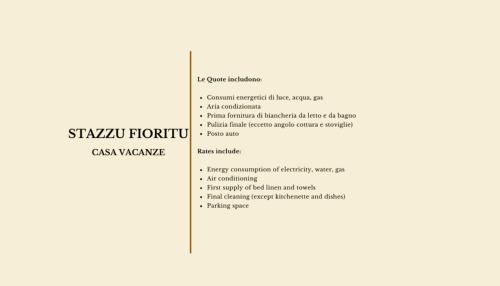 圣特奥多罗ISS Travel, Stazzu Fioritu - ground floor apartments with sea view的天际休息室火奴鲁鲁菜单的截图