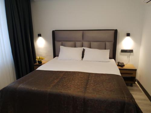 Hotel Kriti客房内的一张或多张床位