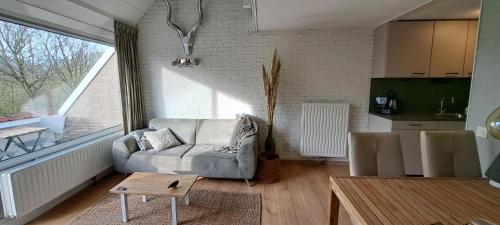 布勒伊尼瑟Appartement Bru Zeeland的客厅配有沙发和桌子