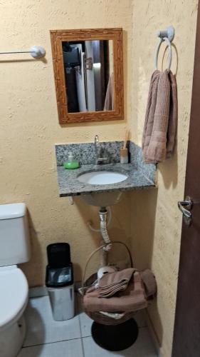 Chalés Shamballa的一间浴室
